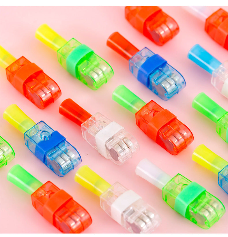 LED cartoon projection finger lamp 20PCS/Bag