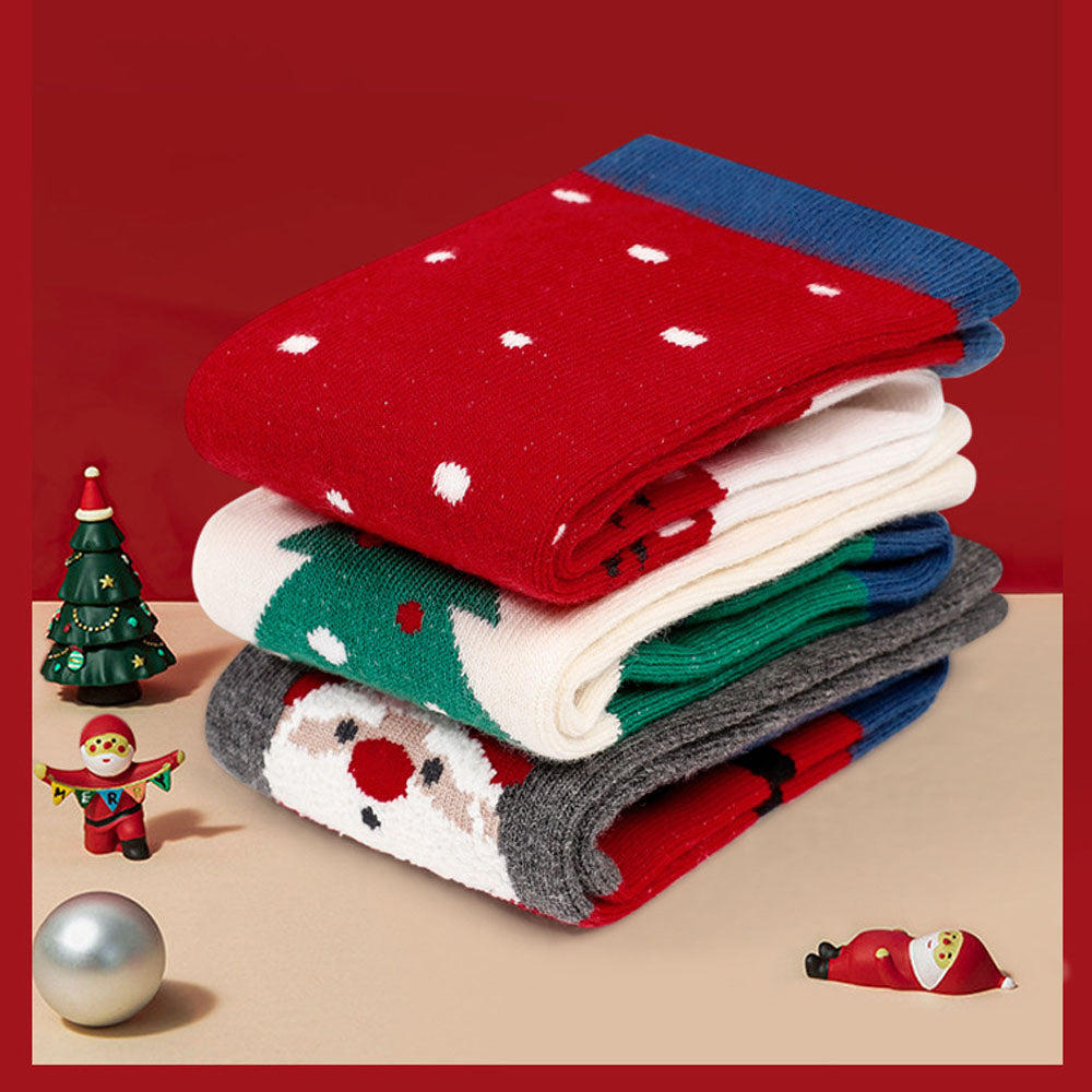 Festive Delights: Children's Christmas Sock Set for Joyful Holiday Moments