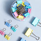 Colorful Binder Clips, Paper Clips, Document Folders, and Sized Bookmarks