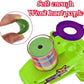 2 Pieces Foam Disc Launcher Zip Shot Shooter Disc Shoote(Orange, Green)