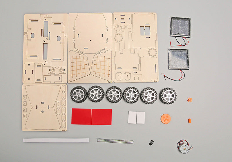Scientific Experiment DIY Solar Energy Zhurong Mars Rover Science and Education Frontier Children's Handmade