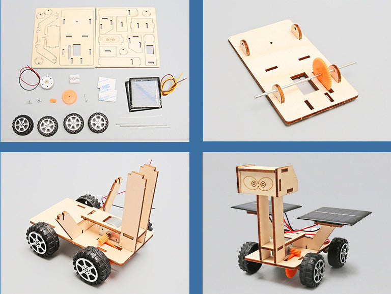 Solar Mars Rover Technology Handmade DIY Children's Science Experiment Teaching Toy