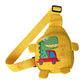 Toddler Dinosaur Sling Bag - Waterproof Cartoon Shoulder Chest Bag