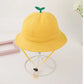 Kids' Fun Explorer Hat: Fisherman-Inspired Design with Playful Sapling Topper