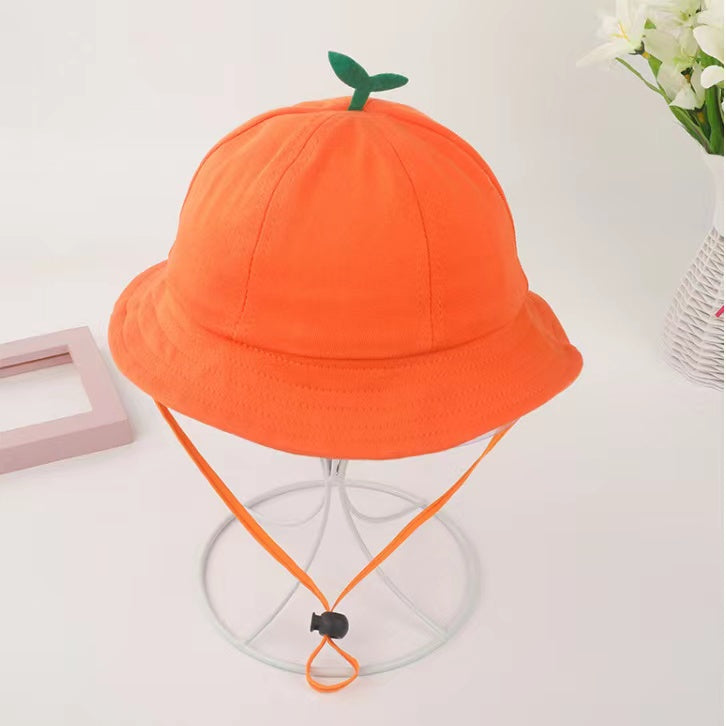 Kids' Fun Explorer Hat: Fisherman-Inspired Design with Playful Sapling Topper