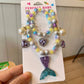 Mermaid Necklace Set: Enchanted Magic, Halloween Ensembles, Princess Accessories