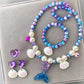 Mermaid Necklace Set: Enchanted Magic, Halloween Ensembles, Princess Accessories