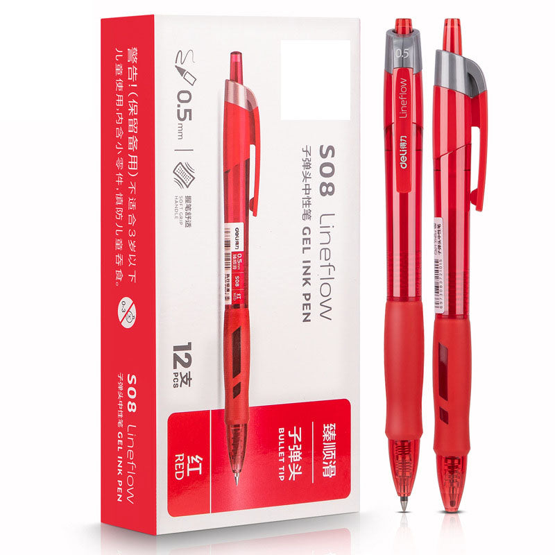 Tri-Color Ballpoint Pen Set - Pack of 12PCS