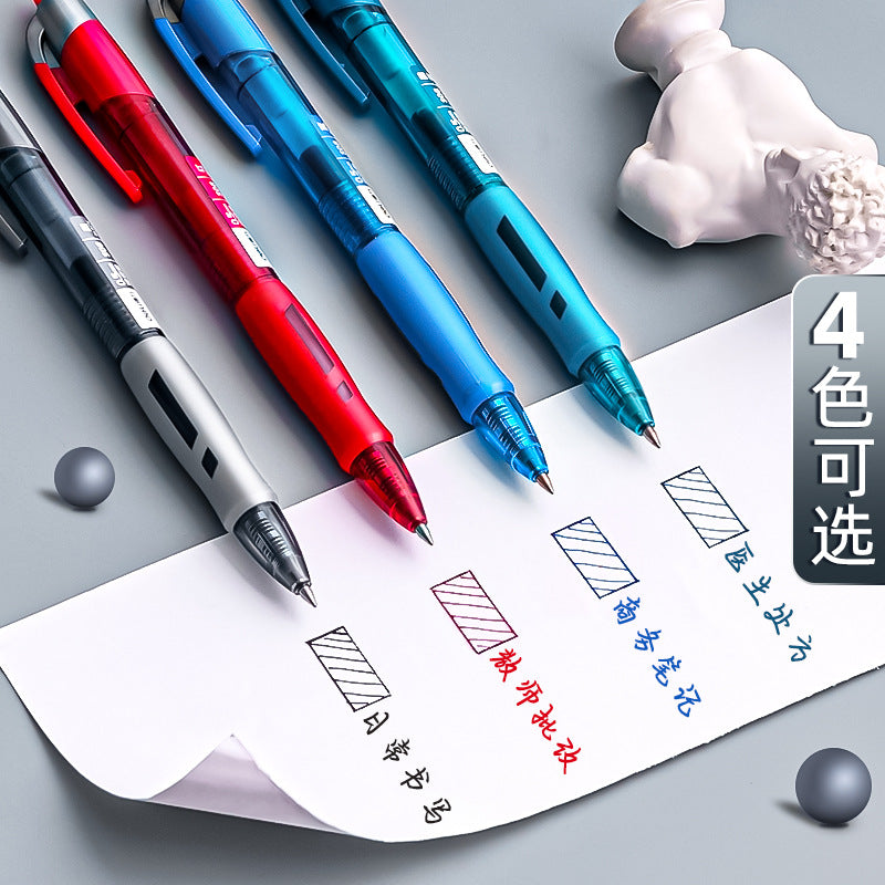 Tri-Color Ballpoint Pen Set - Pack of 12PCS